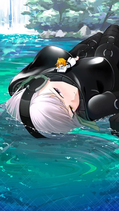 …どこに寝てんのよ( ・̆⤙・̆ ) #FGO