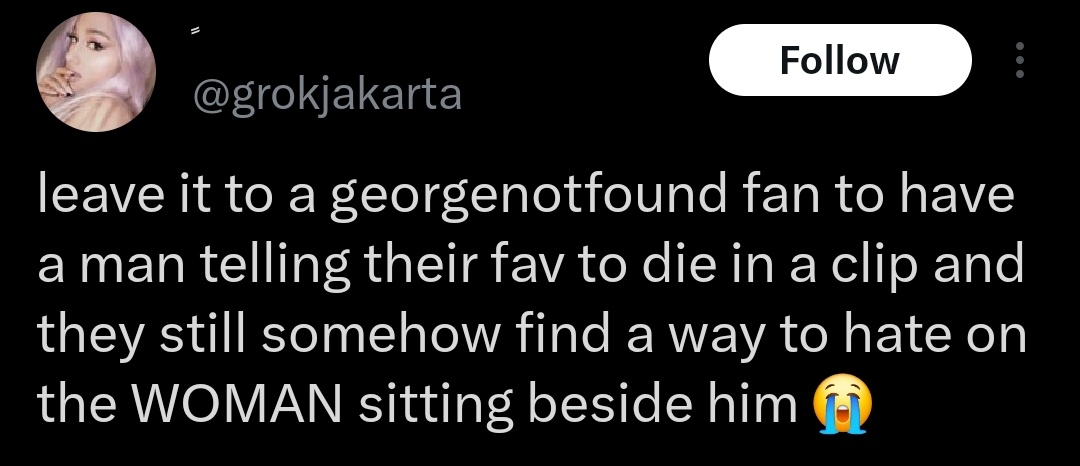 Saammuel's tweet image. That GeorgeNotFound clip with AverageHarry, Adam Mcintyre & Lexie, alongside my coverage, has picked up steam. The usual George is an evil assaulter crowd came out, even m1das made an appearance! The girl who kept posing cause she knew it would get clipped, Lexie also replied.