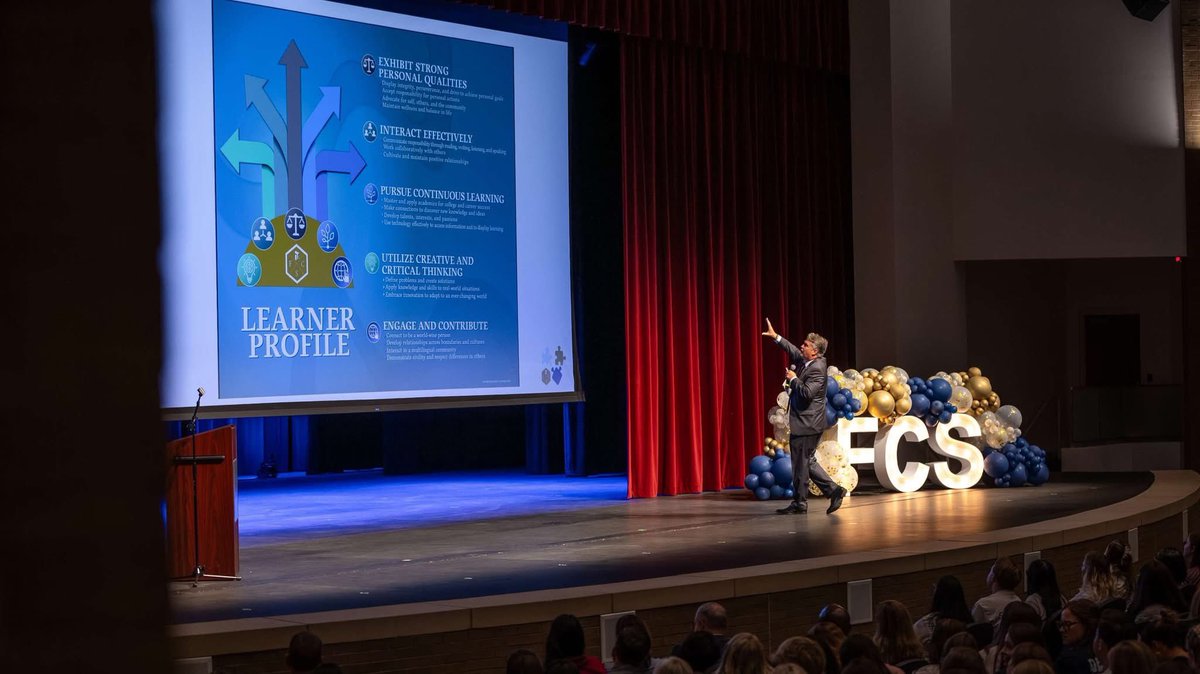 What a day to be part of Team Forsyth! 💙🍎
We welcomed 300+ incredible new employees to our safe, connected &amp; thriving community. 
Superintendent <a href="/JMY_FCS/">Mitch Young</a> and our BOE shared a powerful message of purpose and vision - it’s going to be a GREAT year! #FCSNEO