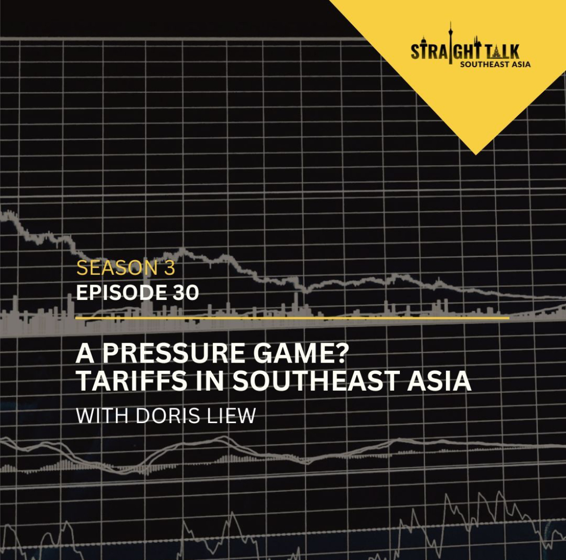 In S3 Episode 30, <a href="/dririshsea/">Bridget Welsh</a> speaks w/ <a href="/dorisliew_/">Doris Liew</a> on how SEAsia is addressing the Trump administration's tariffs, including the #Vietnam &amp; #Indonesia deals, &amp; what's at stake for #Malaysia. 
lnkd.in/e6HSDwAw
Apple: apple.co/4o5lif4
Spotify: bit.ly/4lGrnwM