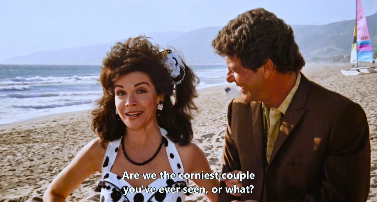 Dean_Min_Travel's tweet image. #Bales2025FilmChallenge
@JanuaryMovie
July 24 - Beach scene
Back to the Beach (1987)
Frankie Avalon and Annette Funicello made this beach reunion film two decades after they made their original beach films. That was nearly four decades ago.