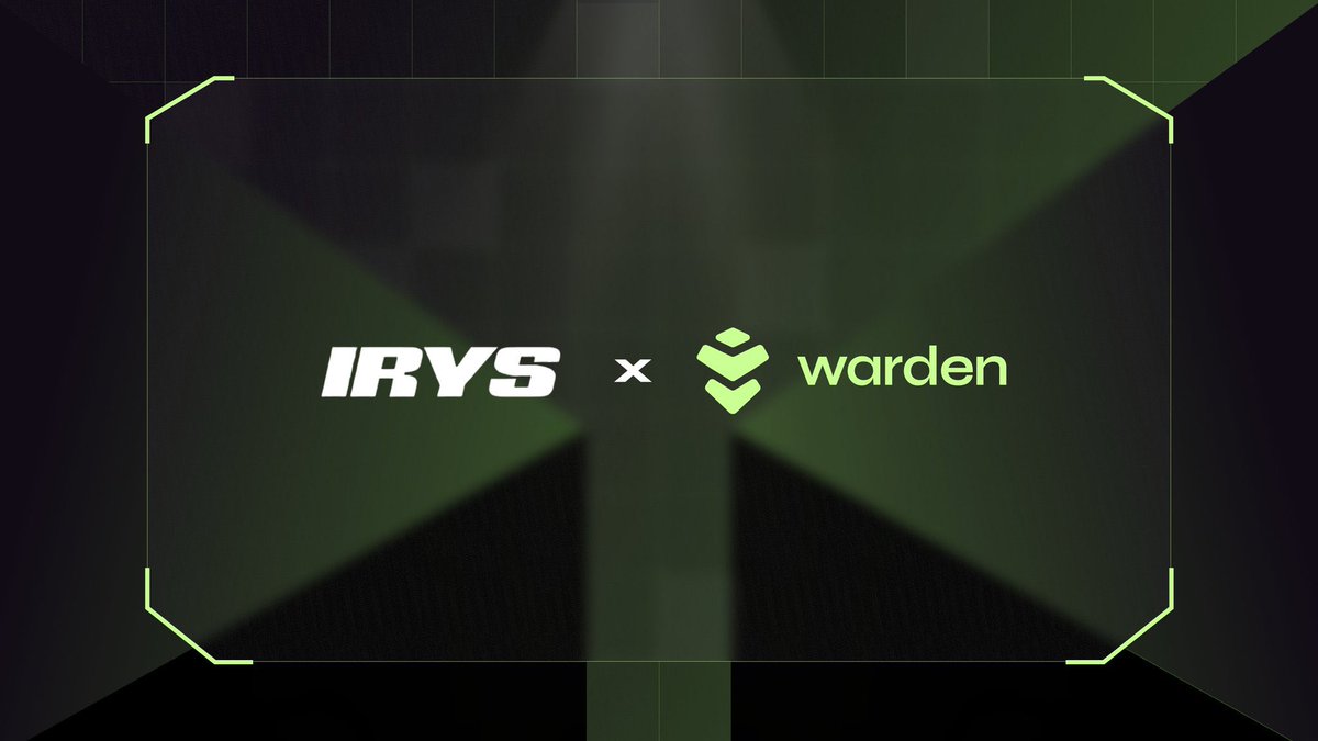 This partnership came at the right time. To summarize: Warden and <a href="/irys_xyz/">Irys (✧ᴗ✧)</a> are teaming up to give AI memory on the blockchain.

Right now, most AI tools forget everything after each task they have no memory. But to truly act smart, AI needs to remember past interactions and
