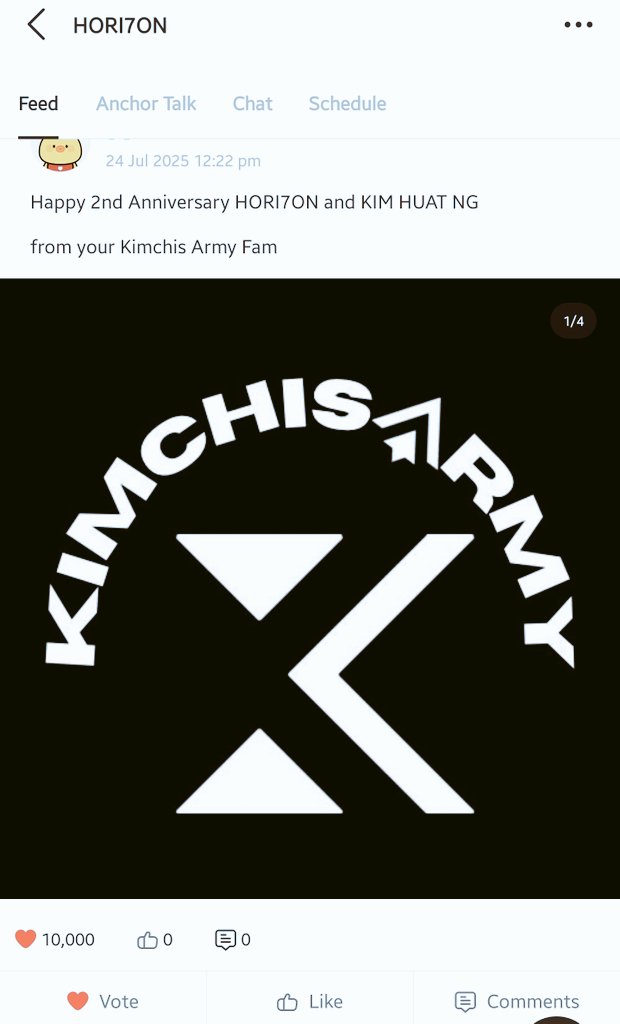 KAVotingTeam's tweet image. Kimchis, let us achieve the 55M today.
This will be the first time in our FANDOM HISTORY. 

HORI7ON TWOgether FOREVER

#TWOnderfulYearsWithHORI7ON
#HORI7ON_DEBUT_2YEARS
#HORI7ON #호라이즌 
@HORI7ONofficial