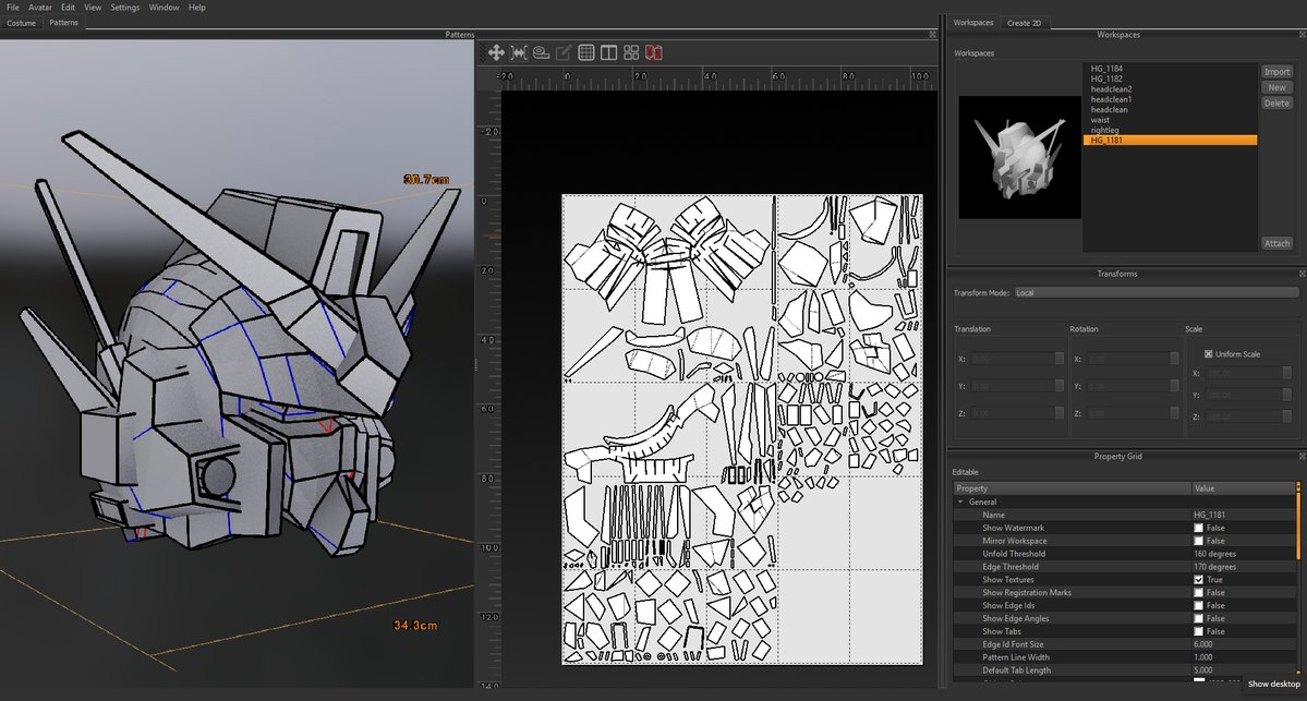 discaliber's tweet image. Trying to figure out the witchcraft that is 3d pattern making
