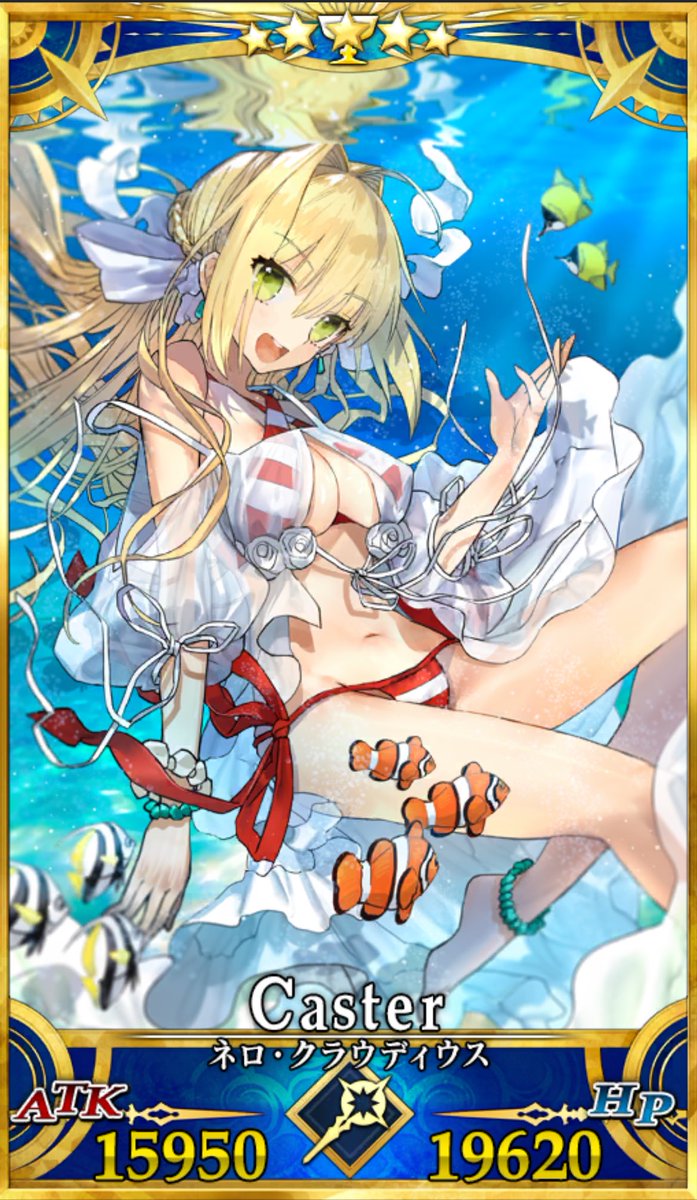 tamachuka666's tweet image. #FGOマイベストサーヴァント
FGOを始めるきっかけをくれた水着ネロちゃま!!!!初めての★5も水着ネロちゃま!!!!強くて可愛い私のサーヴァント!!!!