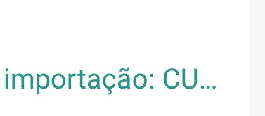 Himisalll's tweet image. importação CU