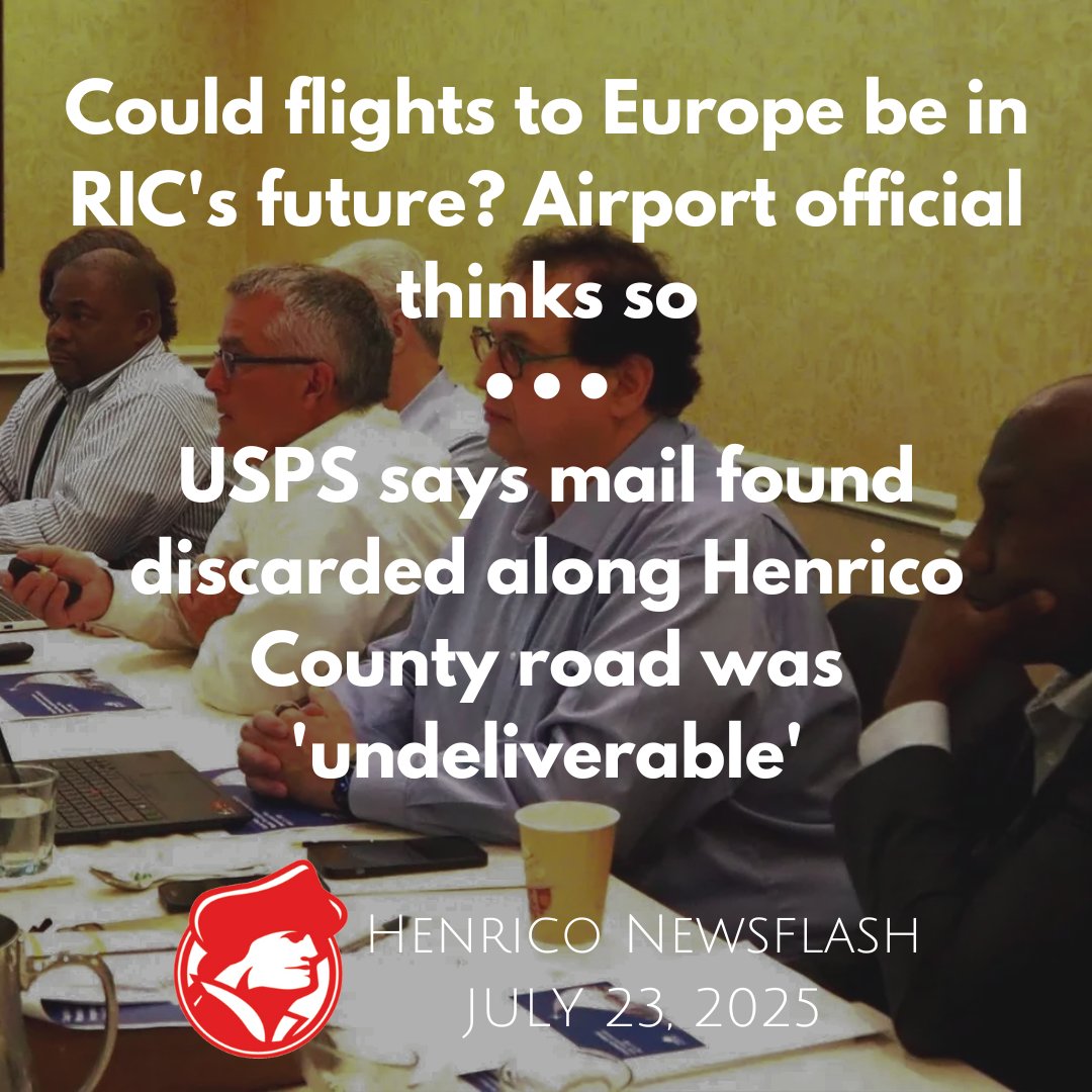 HenricoCitizen's tweet image. Get the top stories of the day delivered straight to your inbox with our free weekday Henrico Newsflash. Check it out here:
henricocitizen.com/henriconewsfla…