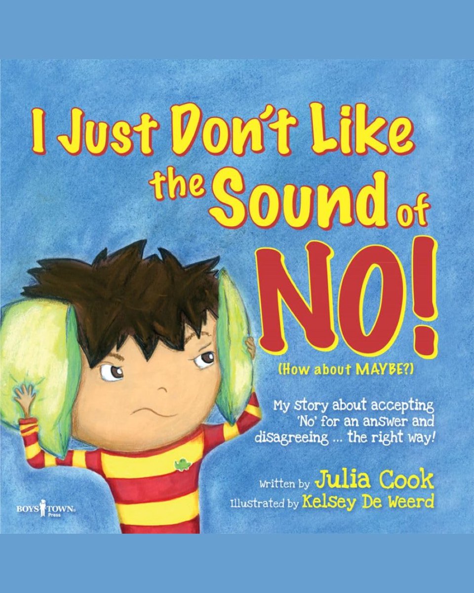 To be fair, few of us—kids OR adults—are fans of “No.” But sometimes, No happens. RJ’s rhyming story teaches how to accept "No" for an answer, respond appropriately and disagree properly. Say “Yes” to I Just Don’t Like the Sound of NO!

amazon.com/Sound-Story-Ac…