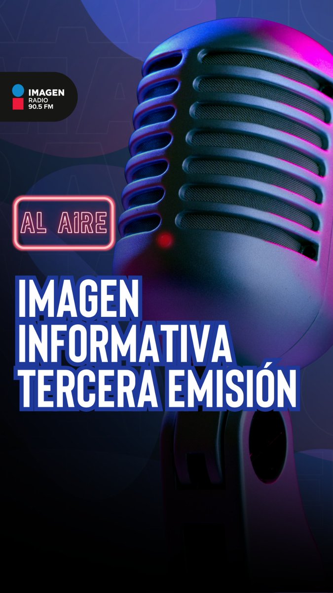 📻 Escucha a <a href="/rogerproducer1/">Rogelio Magaña</a>, <a href="/hectoralonsogj/">Héctor Alonso</a> y <a href="/LuisEnMunozG/">Luis Enrique Muñoz</a>  #ALAIRE en #ImagenInformativa 👇

📻 90.5 FM en CDMX
💻 En línea bit.ly/3dzOjMD
▶ YouTube bit.ly/3yDYIzk
📺 3.4 TV #ImagenMulticast