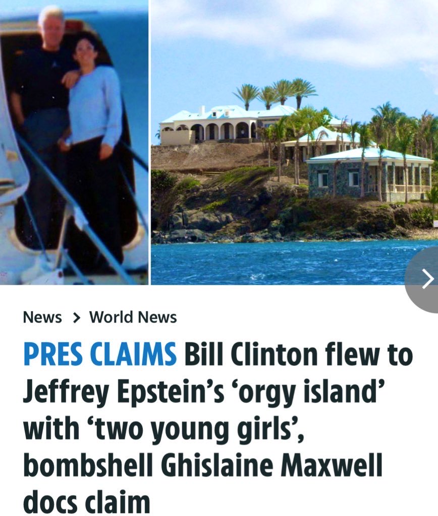 House Panel directs Chairman to subpoena Bill and Hillary Clinton in Epstein Case.