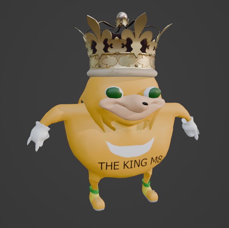 Wait bruddahs!

A King can’t be left behind. As a fellow bruddah and once a ruler of $DAWAE, we are proud to announce he will be a 1:1 in our upcoming NFT collection.

The King M8 is ready to conquahr again!