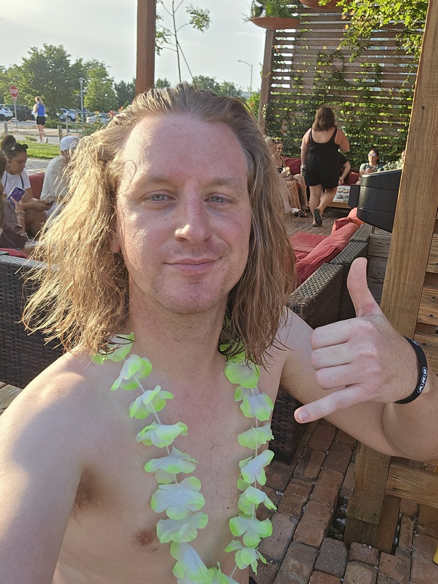 Emery Songer (@emerysonger) on Twitter photo At least I got lei'd by <a href="/BigGroveBrewery/">Big Grove Brewery</a> for going in the ice bath at run club tonight. 🧊👟 At least I got lei'd by <a href="/BigGroveBrewery/">Big Grove Brewery</a> for going in the ice bath at run club tonight. 🧊👟