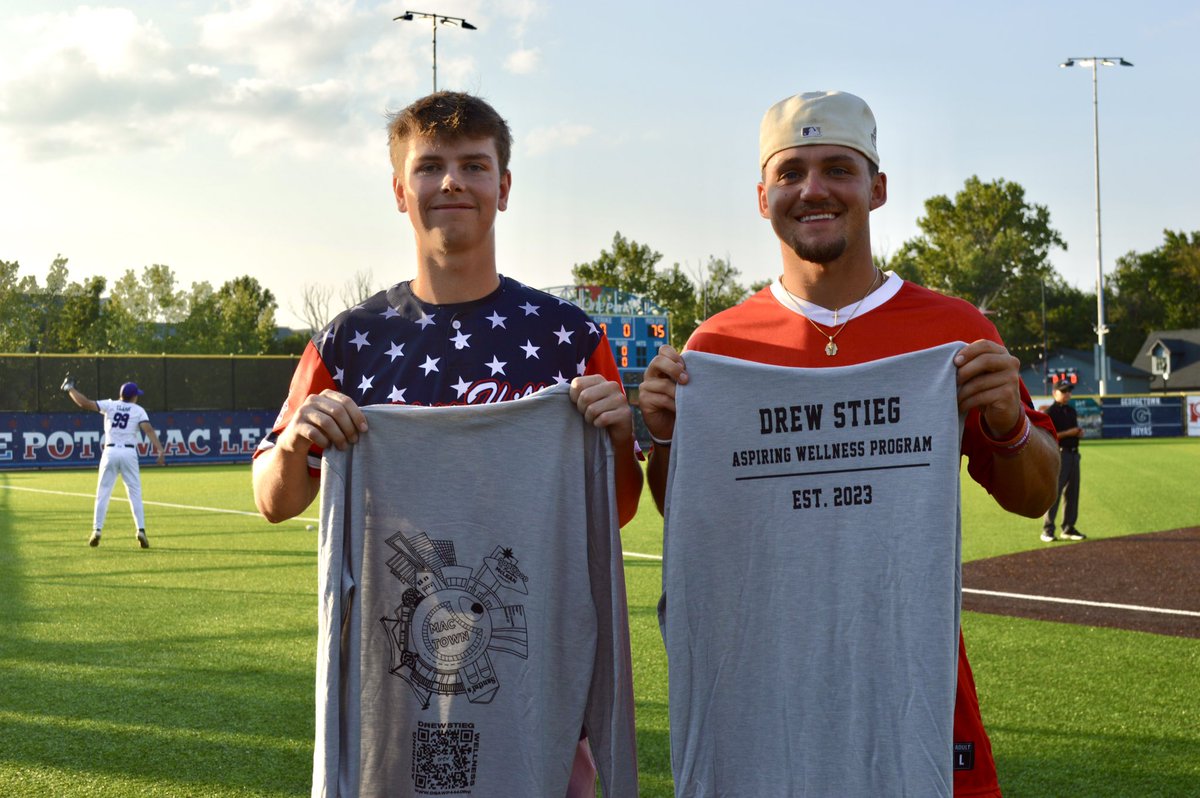2025 Drew Steig award winners, Max Ehrhardt (@salisburybaseball) and Christian Carver (@suhornetsbb)

The Drew Stieg Memorial Award is awarded to the players who exemplifies hustle, hard work and plays the game like Drew.  Drew will remain in our hearts forever ❤️
