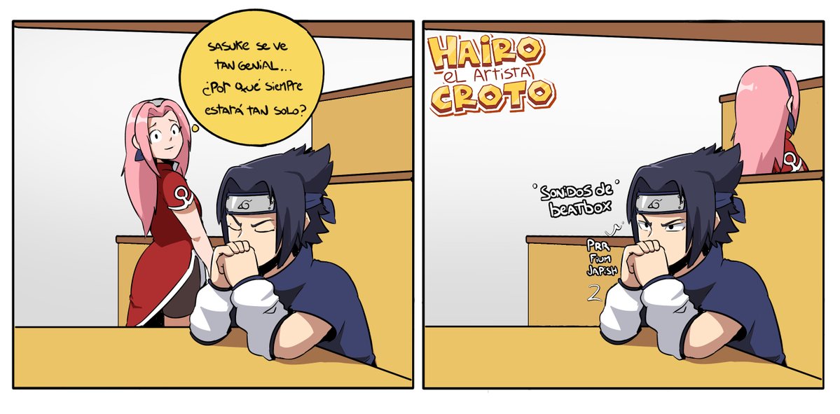 HairoElCroto's tweet image. ~cuando no se que ver me pongo a ver naruto, siempre descubro algo nuevo (?