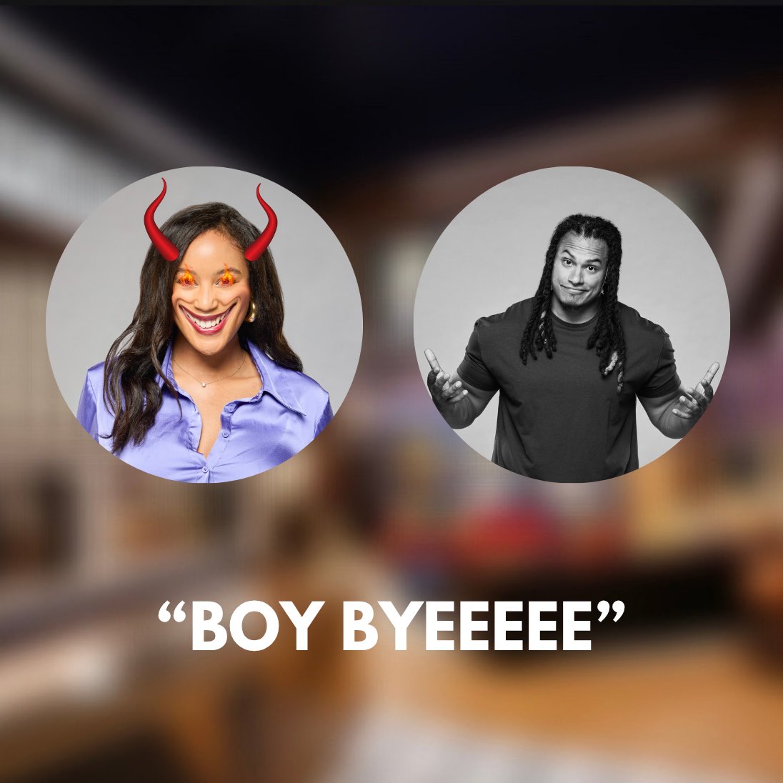 rubinasmist's tweet image. 🚨| #bb27 SHADY Ashley Hollis wacks Khianu the “dungeonmaster” (French for jobless) during the veto picks…
“Pick us off one by one…? BYEEEE”