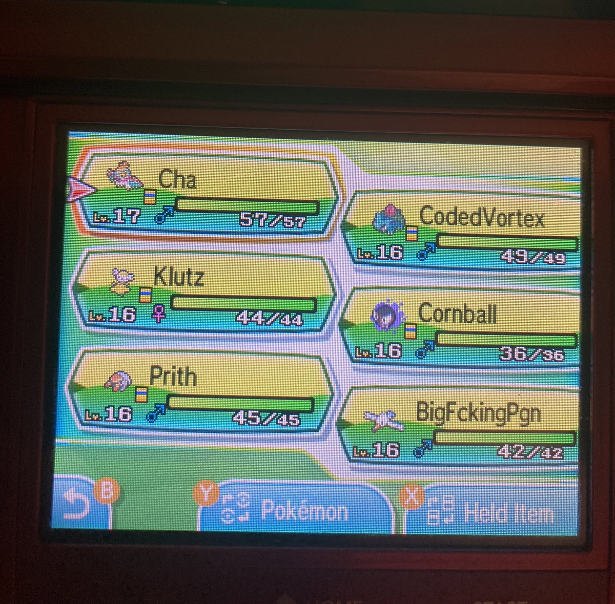 Beat Hala (Hawlucha took 16 dmg setting up hone claws then swept LOL) No deaths on Melemele :]