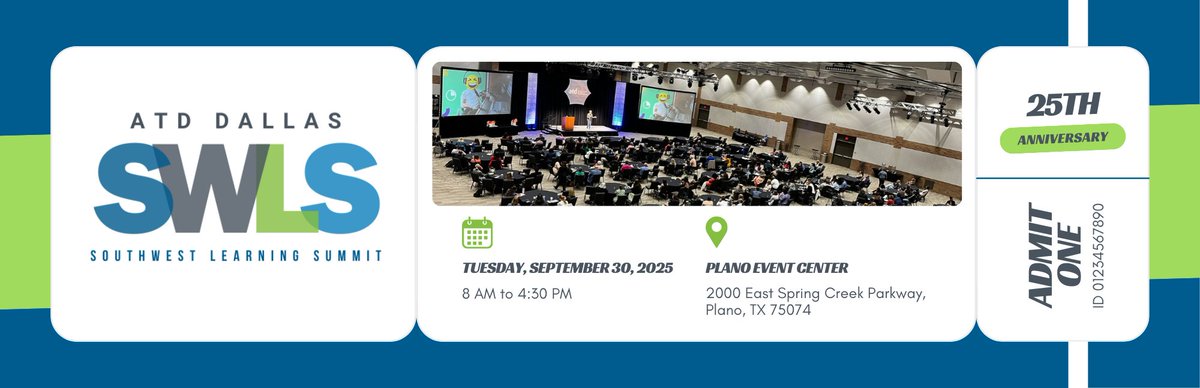 The #SWLS2025 agenda is 🔥

Sessions on:
✅ Coaching conversations
✅ Onboarding &amp; leadership
✅ Storytelling that sticks
✅ Emotional intelligence
✅ Culture, ROI &amp; more!

📍 Plano | 📅 Sept 30
📄 Agenda: tddallas.org/page-1863816
🎟️ Register: tddallas.org/event-5876369