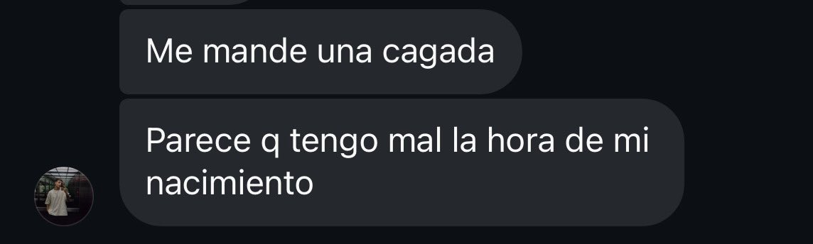 Luchiilangone's tweet photo. Amo que los mensajes de “me mandé una cagada” que me llegan, no son de “estuve con tu mejor amiga” sino q son de estas cosas https://t.co/676ZLWZC1N