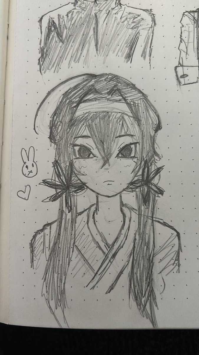 rinnieeee5's tweet photo. kyouka sketch ! i love her sm https://t.co/fpiyn8SiJj
