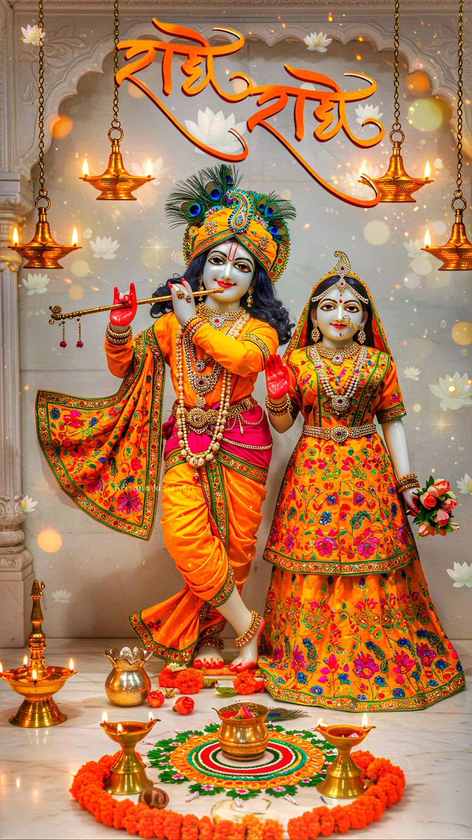 🥀कस्तुरी तिलकम ललाट पटले,
वक्षस्थले कौस्तुभम🌻

🥀नासाग्रे वरमौक्तिकम करतले,
वेणु करे कंकणम ॥🌻

#ॐ_नमो_भगवते_वासुदेवाय 🌼
🍁#ॐ_श्री_गोविन्दाय_नमः 🍁

#सुप्रभात_जिंदगी #xfamliy 🍃
