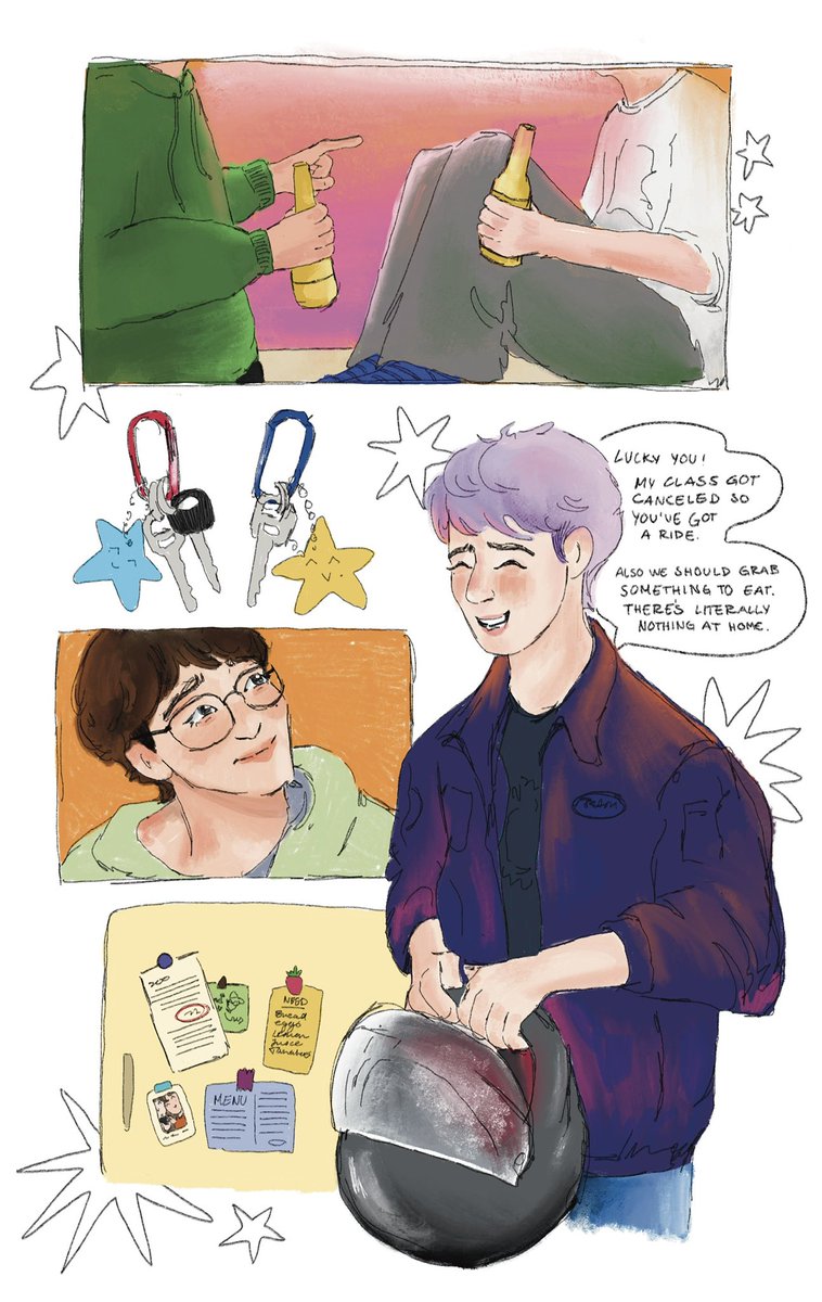 haetchuup's tweet image. roommates au c: #mark #jeno #nct