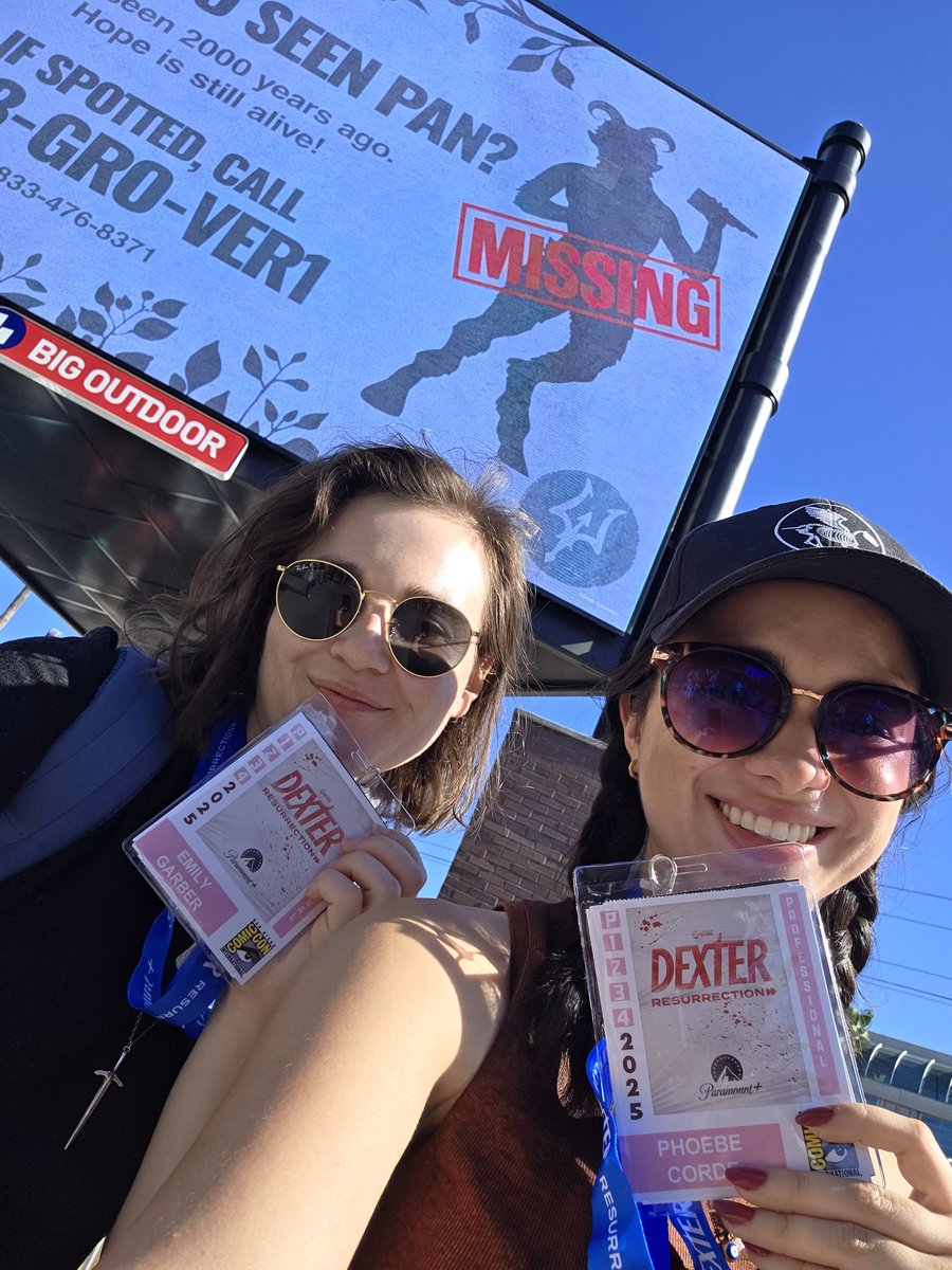 PJOPod's tweet image. WE MADE IT (and called the number on the billboard immediately)