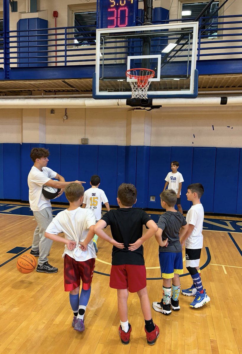 Great first few days of camp. It’s been a great week so far. Last day tomorrow!