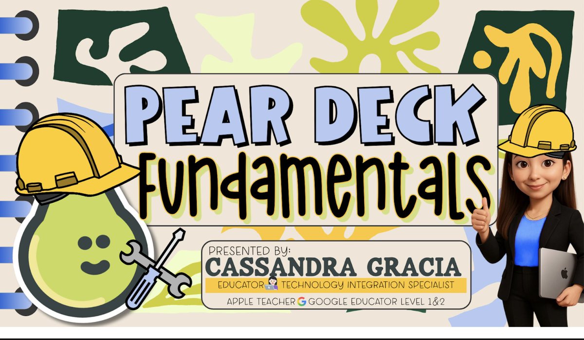 CGarza0930's tweet image. @PearDeckPD session with @MsGracia15 was full of amazing features for teachers to level up their lesson presentations!! @LaJoyaISDEdTech #LJTECHi3
#LegacyofExcellence