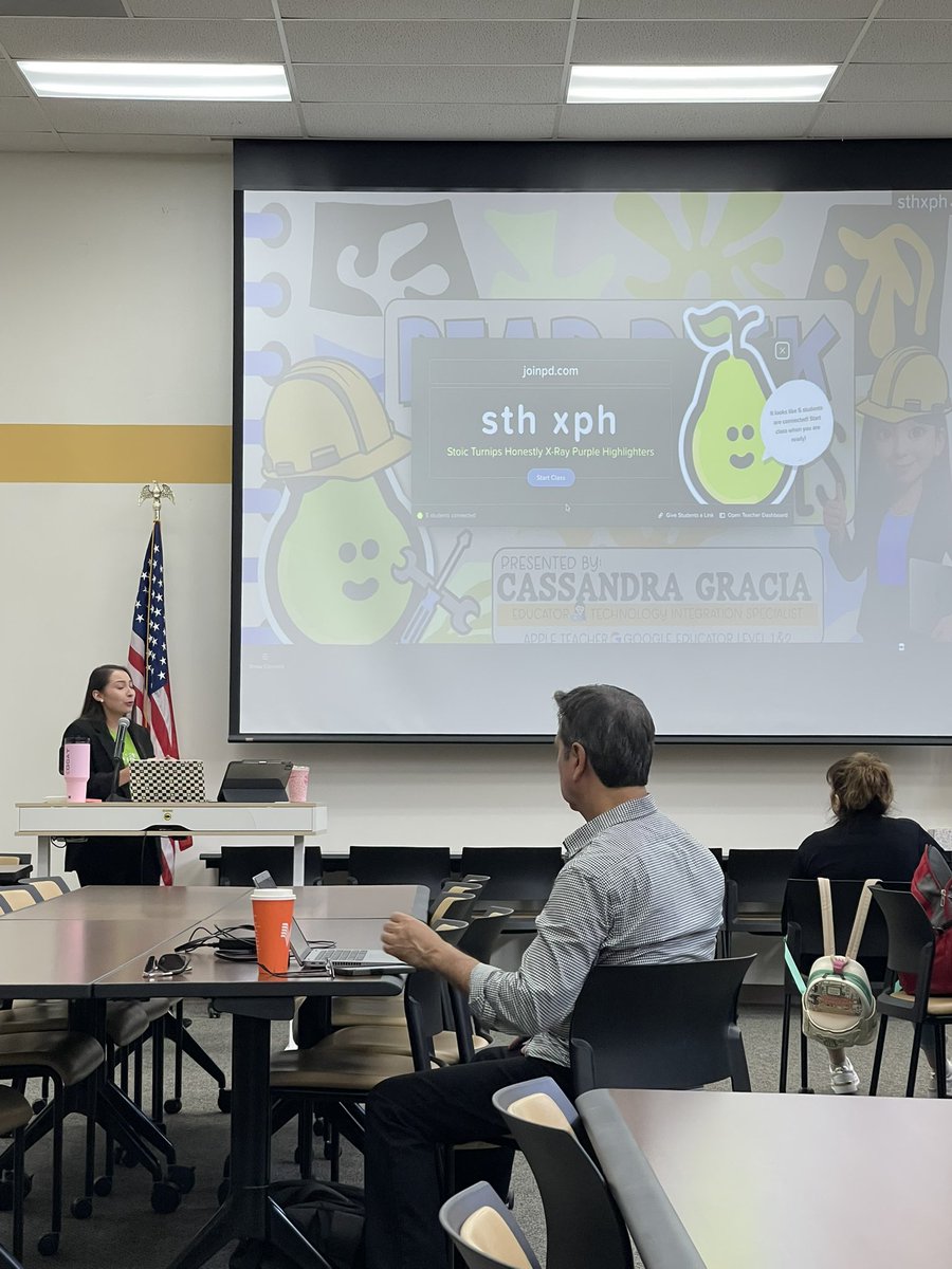 CGarza0930's tweet image. @PearDeckPD session with @MsGracia15 was full of amazing features for teachers to level up their lesson presentations!! @LaJoyaISDEdTech #LJTECHi3
#LegacyofExcellence