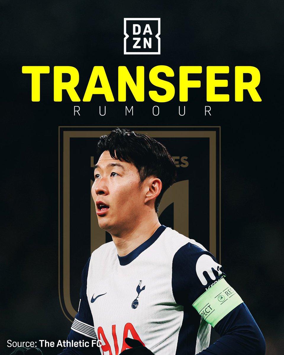 According to The Athletic, LAFC are pushing to sign the UEFA Europa League champion Heung-Min Son in this transfer window 👀

GLOBAL HOME OF FOOTBALL | All Summer Long | DAZN.com