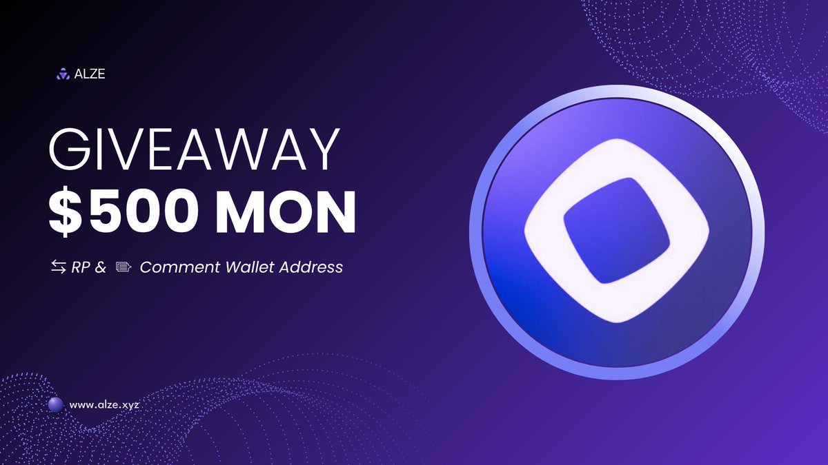 🔥 Mon Faucet GIVEAWAY!

⏳48 Hours!

⨀ Like &amp; RT this post 
⨀ Drop your wallet below