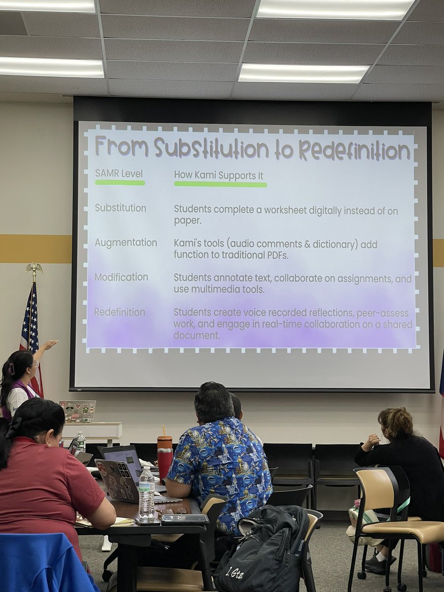 CGarza0930's tweet image. Another great @LaJoyaISDEdTech PD session with @Leticia_FF77 and @SaraLeeSanchez2 presenting on all the amazing @KamiApp features! Teachers loved how they can seamlessly integrate in to their teaching! @lajoyaisd #LJTECHi3 #LegacyofExcellence #LJTechRocks @belsa_j