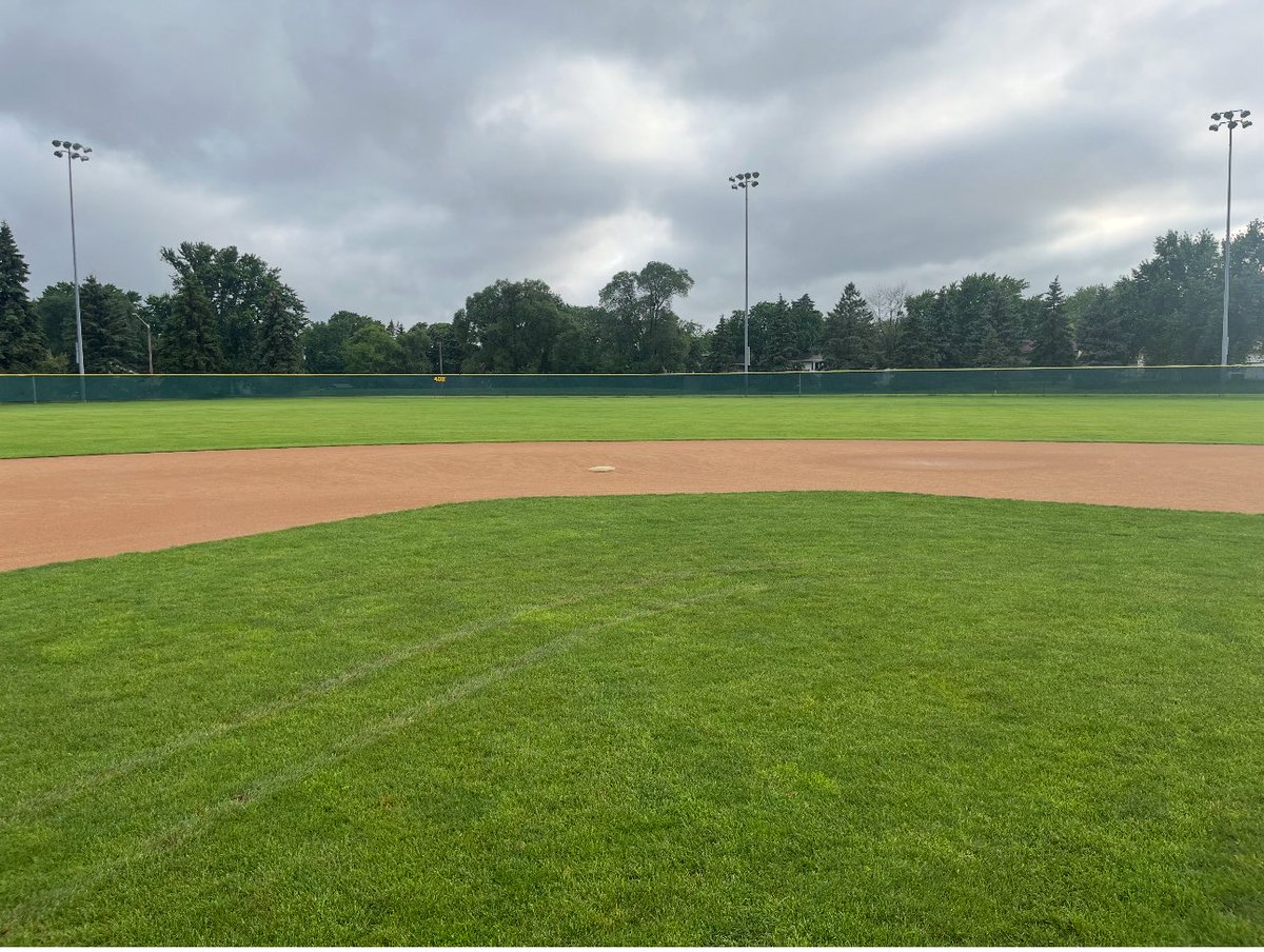 Minnoka Grays (@minnokagrays) on Twitter photo Game cancelled due to “unplayable” field conditions? 😩 You be the judge. 🤔 
Makeup date is unknown. 🤡 TBA. Game cancelled due to “unplayable” field conditions? 😩 You be the judge. 🤔 
Makeup date is unknown. 🤡 TBA.