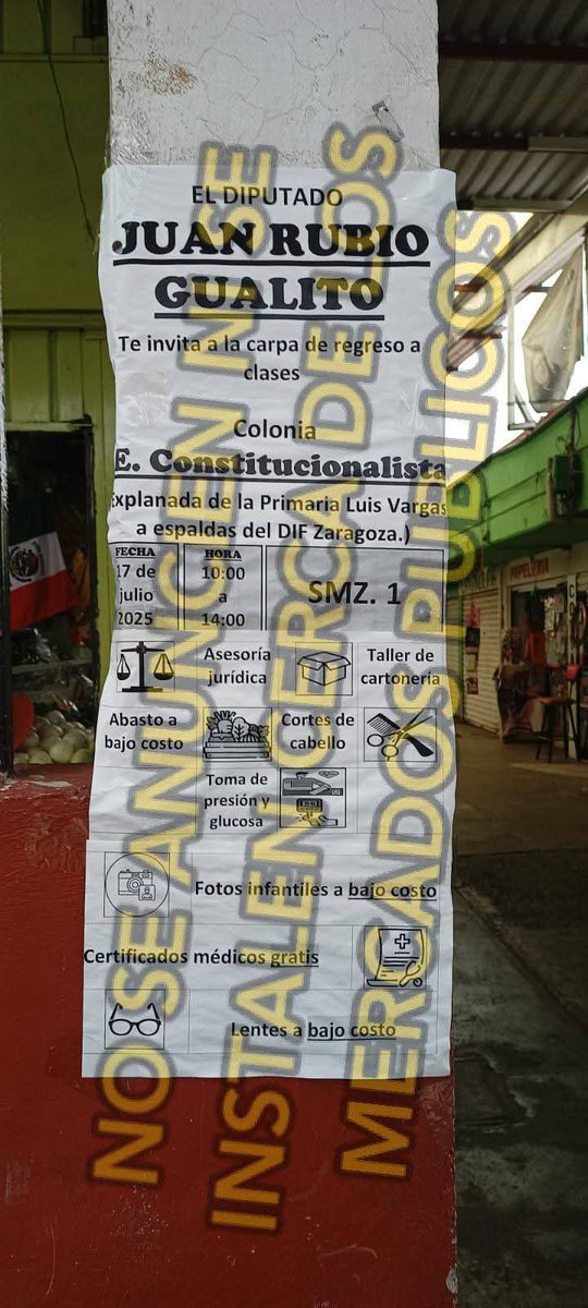 <a href="/juanrubiog/">Juan Rubio Gualito</a> usted sólito lo dijo , que no vender el abasto y lo regala , ahora lo cumple!! En sus cuentas de redes dice otras cosas. <a href="/Claudiashein/">Claudia Sheinbaum Pardo</a> <a href="/FadlalaAkabani/">Fadlala Akabani</a> <a href="/GobCDMX/">Gobierno de la Ciudad de México</a> <a href="/ClaraBrugadaM/">Clara Brugada Molina</a> <a href="/telediario/">Telediario CdMx</a> <a href="/laprensaoem/">LA PRENSA</a> <a href="/Imagen_Mx/">Imagen Radio</a> <a href="/adn40/">adnnoticiasmx</a> <a href="/AztecaNoticias/">Fuerza Informativa Azteca</a> <a href="/AtypicalTeve/">Atypical TE VE</a> <a href="/Congreso_CdMex/">Congreso de la Ciudad de México</a>