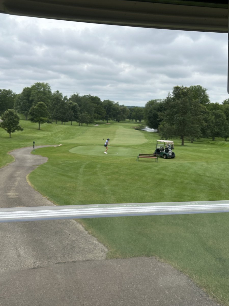 Simonsez0420's tweet image. Playing at the club Sunday, let a single, junior golfer play through. Anybody see anything wrong with this?