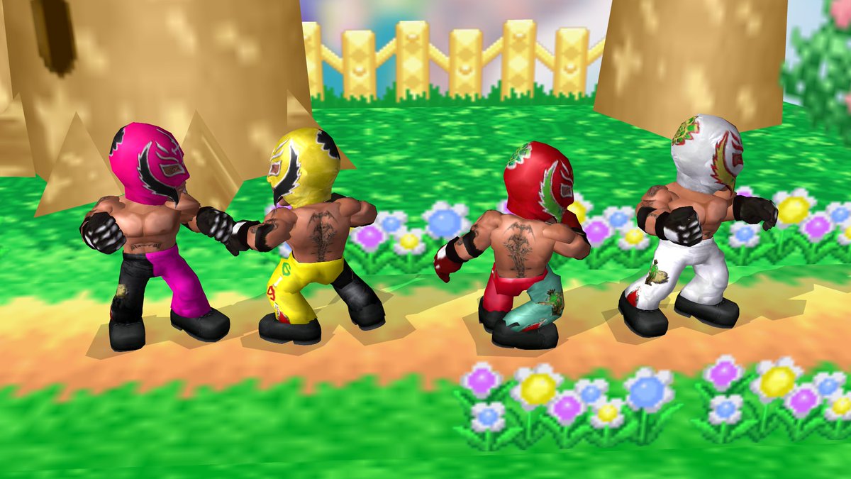 Rey Mysterio over Mario🥊

Available on my Patreon