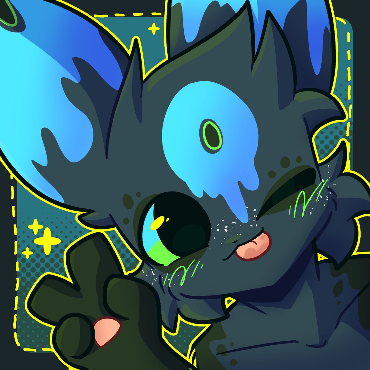 Scruffyeevee's tweet image. Artfight Icons from yesterday!!!