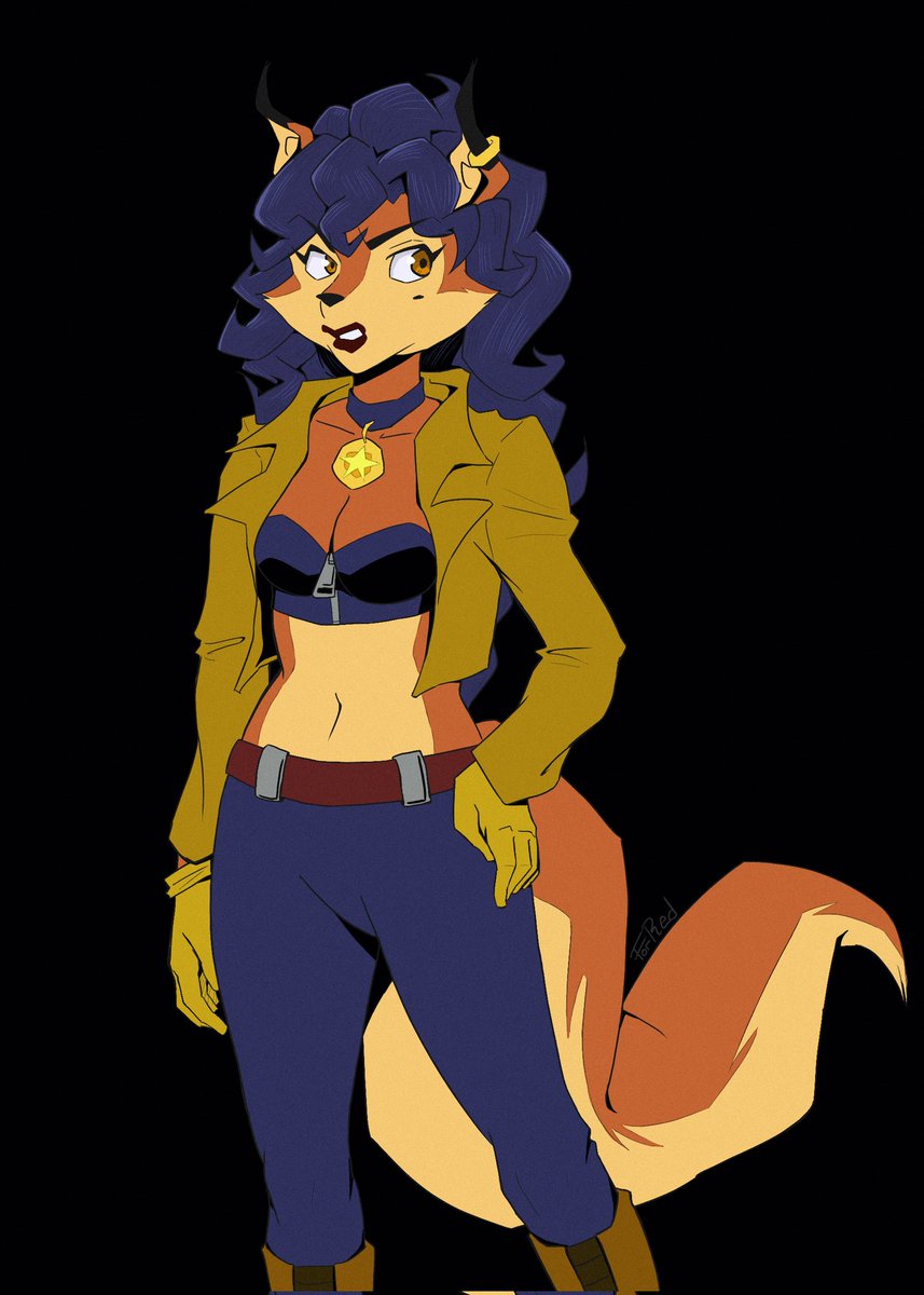 ForRed__'s tweet image. A little birdie told me someone wanted to see Carmelita
#slycooper #carmelitafox