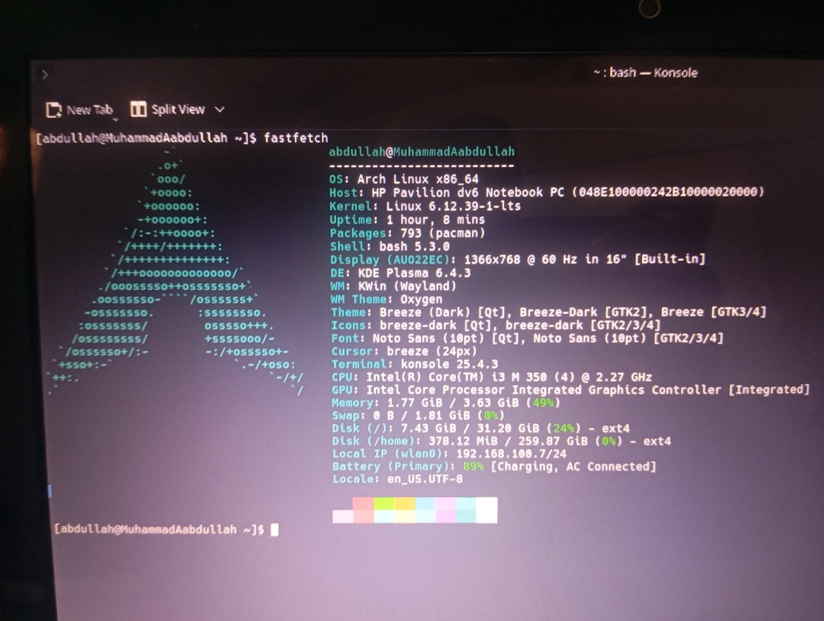 First thing to do after installing Arch  Linux is to tell everyone you use Arch Linux