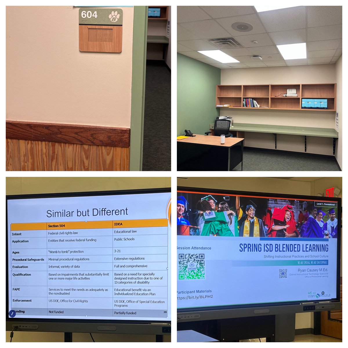 Exciting times as I started my journey today as a Student Support Specialist! Also, I enjoyed attending the district Teacher Extravaganza.  “Together in Culture" and "Together in Accountability". #springisd #wearespring