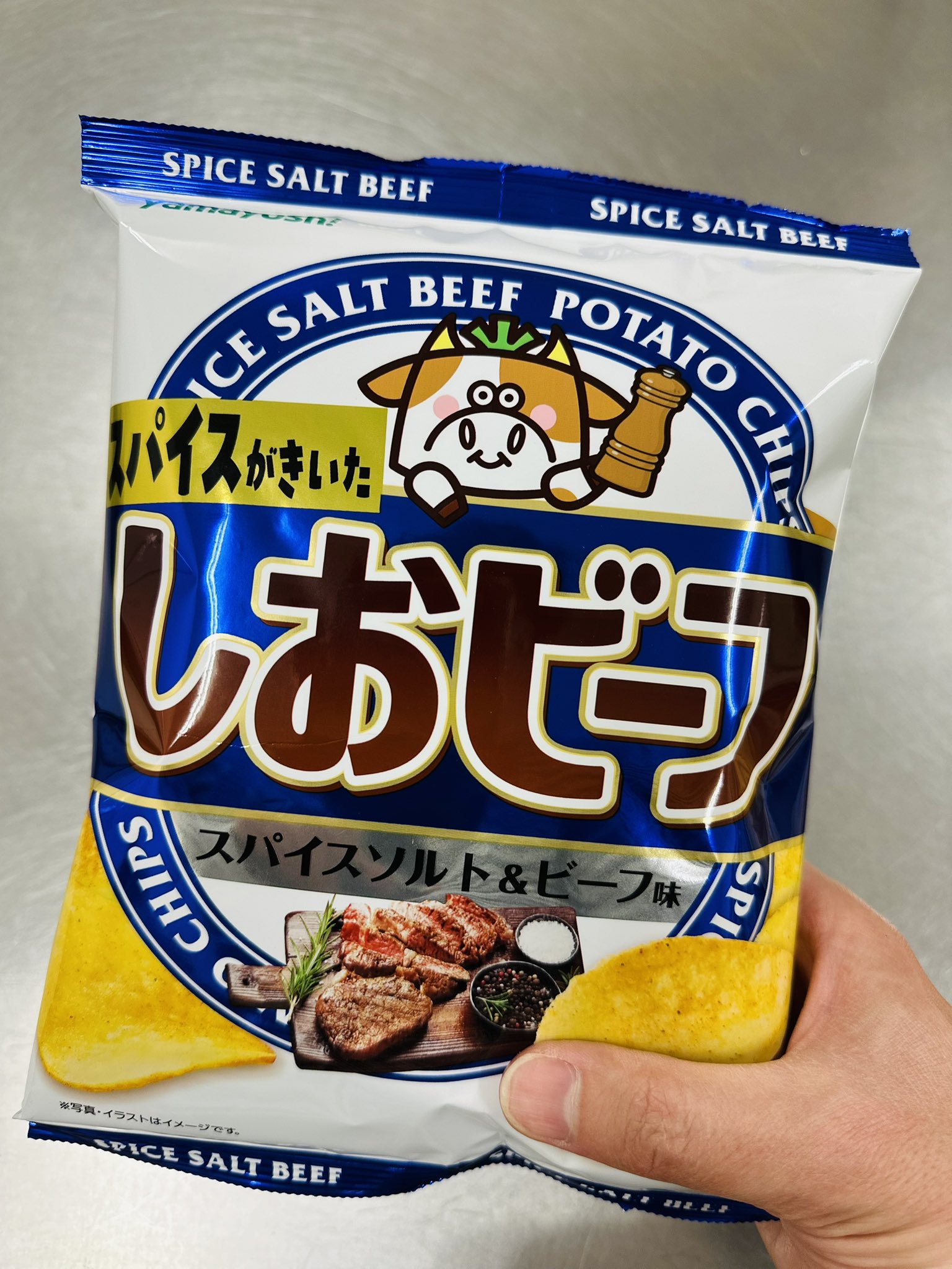 わさビーフ様 ポテトチップス 男気わさビーフ | 商品情報 | 山芳製菓株式会社