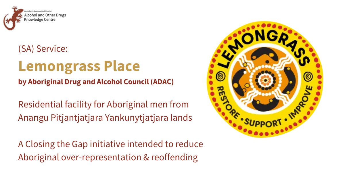 AIAODKC's tweet image. Lemongrass Place is a residential facility for Aboriginal men from remote communities on community corrections orders. Intended for men from the APY lands, supporting Closing the Gap to reduce prison overrepresentation & reoffending. Learn more: 馃敆 bit.ly/4f85rbo