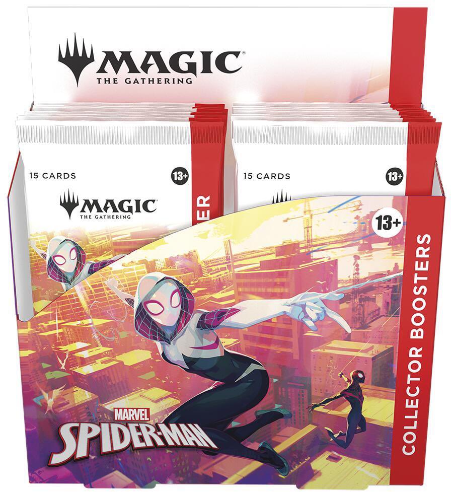 ricanking6's tweet image. Available Now: Magic The Gathering Marvel Spider Man at Walmart! 

- Collector Booster Box: bit.ly/3H0fORO

- Collector Omega Booster: bit.ly/4m7DUZR

- Scene Box: bit.ly/3H1lpay

- Bundle: bit.ly/3UtMjuO