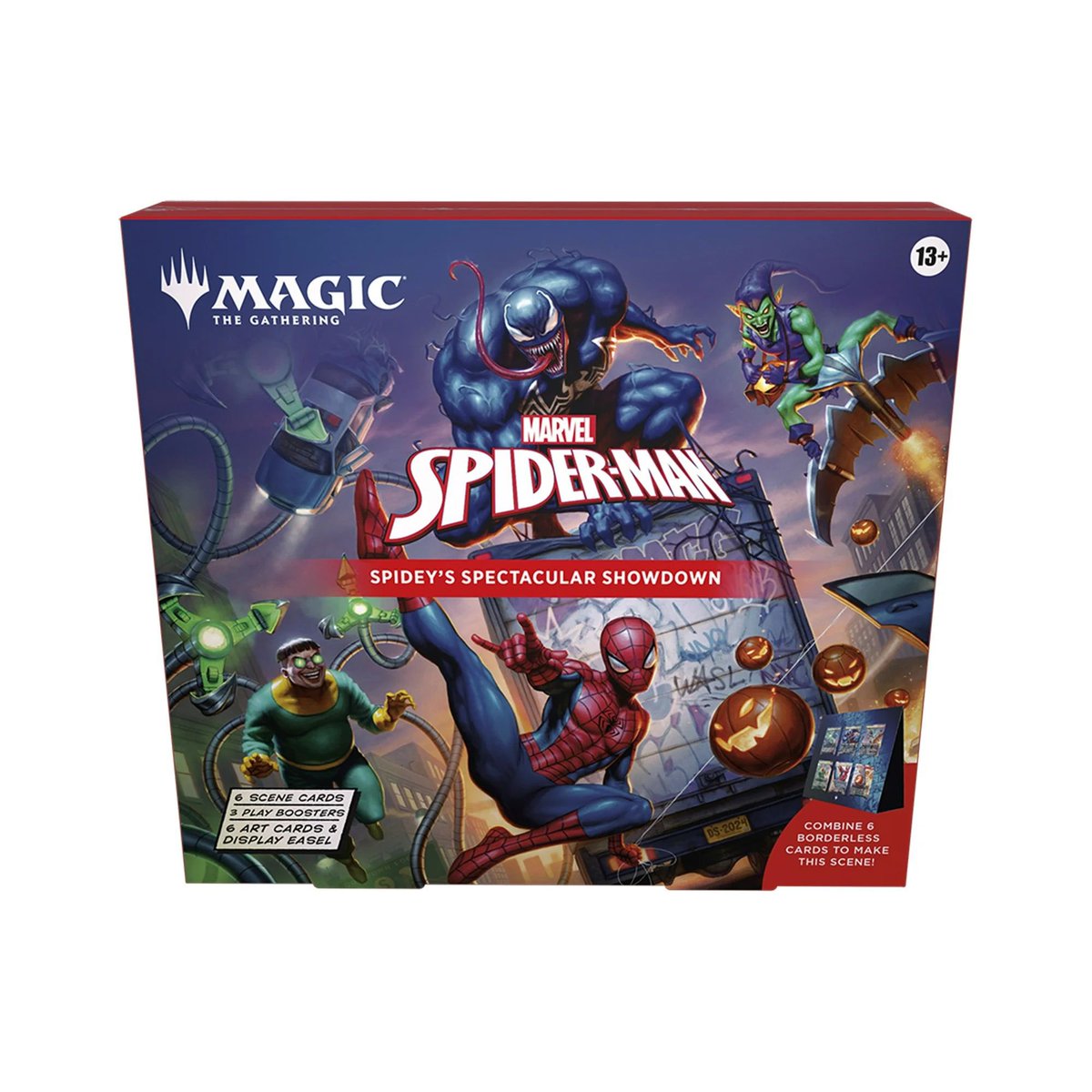ricanking6's tweet image. Available Now: Magic The Gathering Marvel Spider Man at Walmart! 

- Collector Booster Box: bit.ly/3H0fORO

- Collector Omega Booster: bit.ly/4m7DUZR

- Scene Box: bit.ly/3H1lpay

- Bundle: bit.ly/3UtMjuO