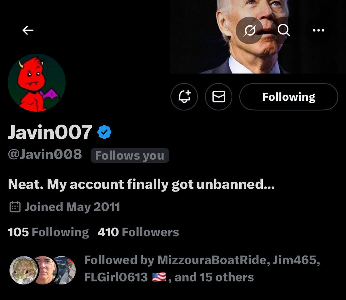 VetSalutes's tweet image. This Army Vet could take it or leave it when it comes to followers.
Why not just give him some and he can deal with it! 😂 🫡
@Javin008