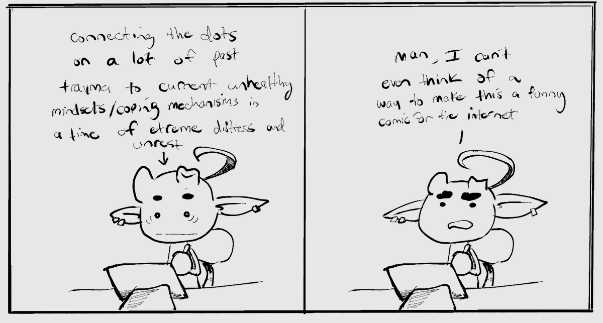 kai_enma's tweet image. obligatory #relatable artist comic
