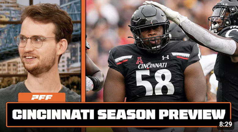 🏈 Cincinnati Bearcats 2025 Season Preview by PFF 
youtu.be/vvlMiiMmWmg?si…