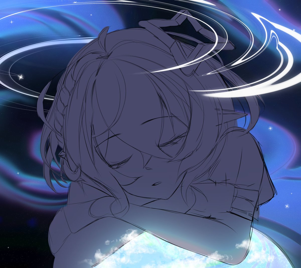 Chimerakinm's tweet image. Esses são esboços de fanarts que eu tava fazendo da Jesse mas infelizmente eu perdi o arquivo.........que Tistreza vei.
É um pouquinho antigo, mas achei na galeria.
#Llumarte