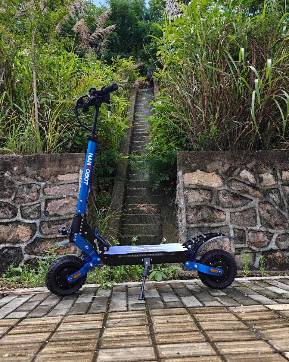 Conquer paths unknown — the NANROBOT electric scooter, ready for any adventure🛴