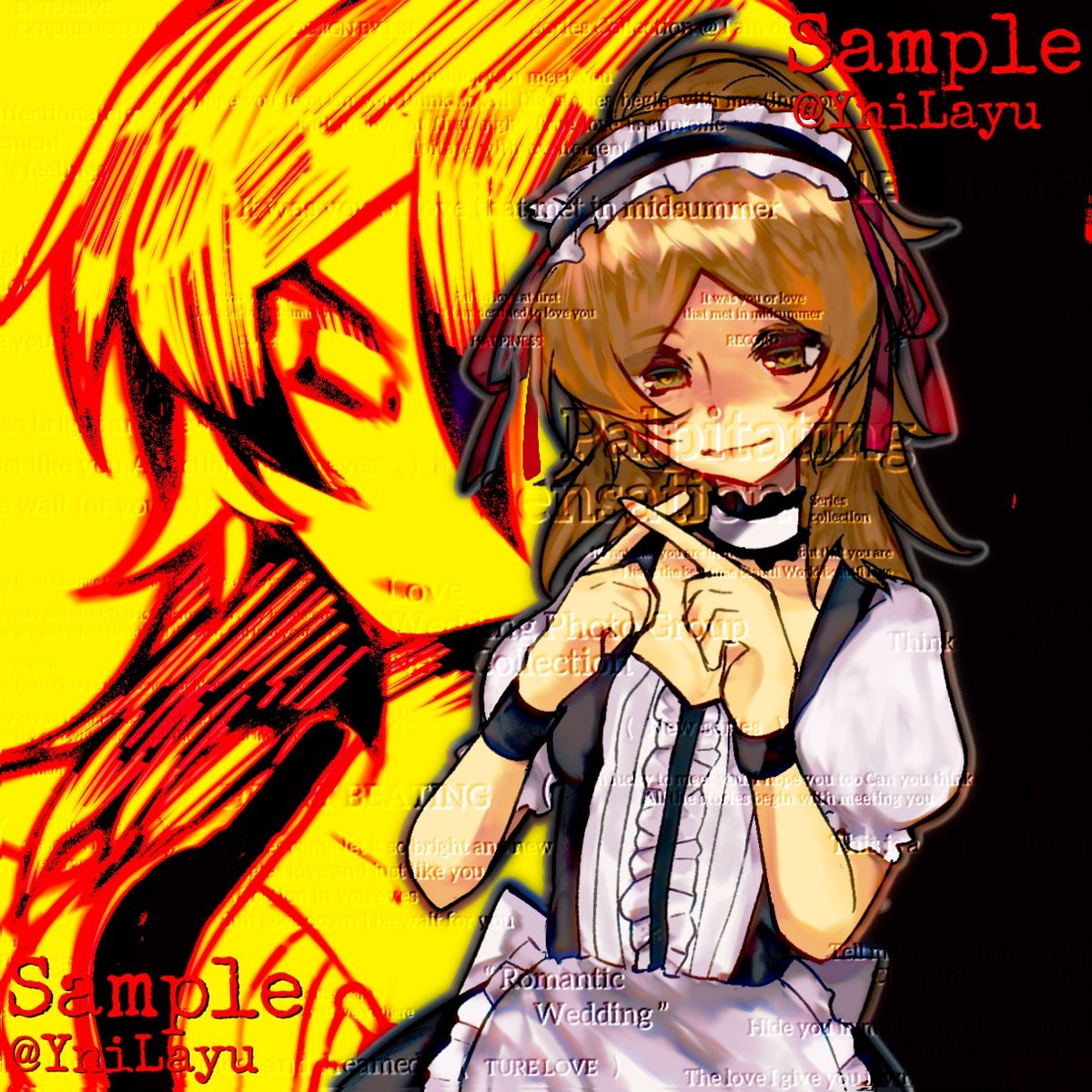 YniLayu's tweet image. *是朋友给我画的&amp;gt; &amp;lt;
*不要用
#dra